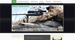Desktop Screenshot of alliancecustomarmory.com